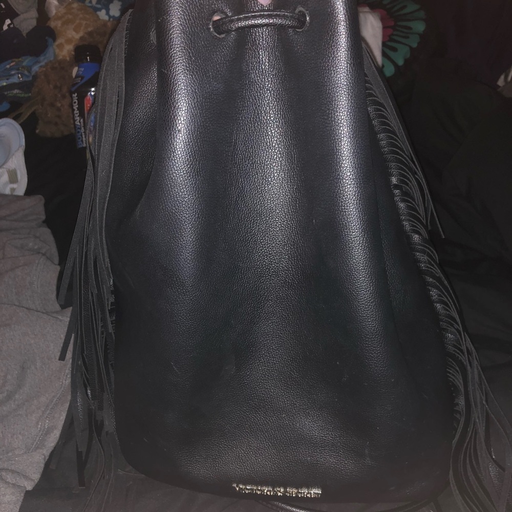 victoria’s secret fringe backpack!
